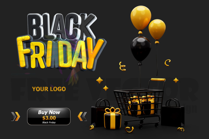 BLACK FRIDAY İndirim Kampanyası Görseli