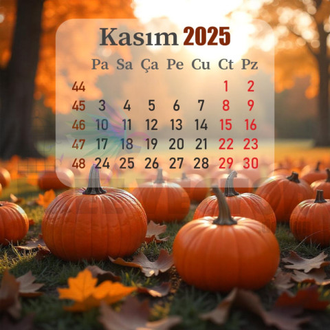 Kasım 2025 Takvim
