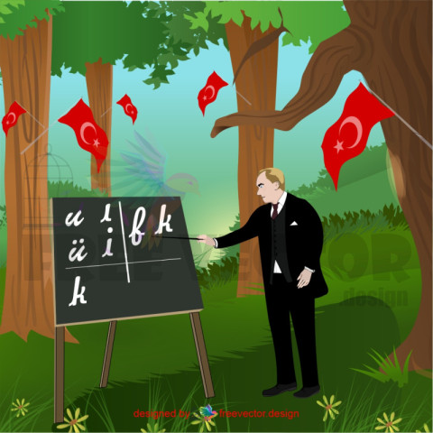 24 kasım öğretmenler günü baş öğretmen Atatürk